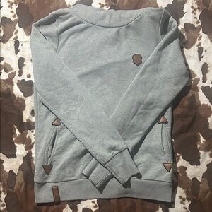 Naketano Cowl Neck Sweatshirt L